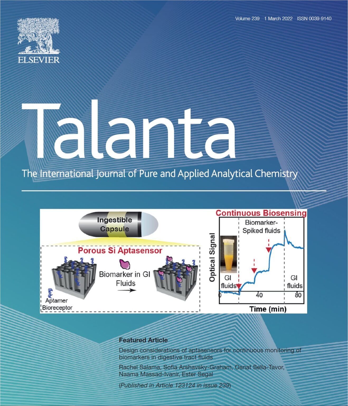 Cover page Talanta